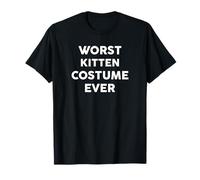 Worst Kitten Costume Ever Halloween Simple T-Shirt