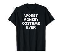 Worst Monkey Costume Ever Halloween Simple T-Shirt