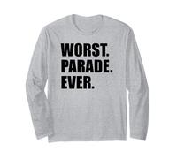 Worst Parade Ever Funny Running Spectator Long Sleeve T-Shirt