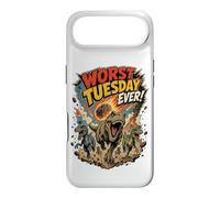 Worst Tuesday Ever! Dinosaurs Running From Asteroid Funny Case for iPhone Air