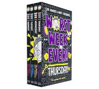 Worst Week Ever! Series 4 Books Collection Set (Monday, Tuesday, Wednesday, Thursday)