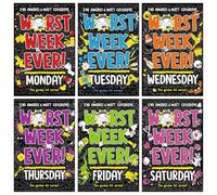 Worst Week Ever! Series 6 Books Collection Set (Worst Week Ever: Monday, Tuesday, Wednesday, Thursday, Friday & Saturday)