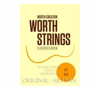 WORTH CLEAR UKULELE STRINGS TENOR HIGH G GCEA MEDIUM TENSION DOUBLE LENGTH CT