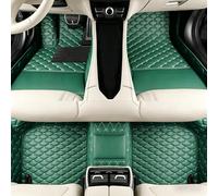 Worth-Mats Custom Car Mats with Text & Image Personalization, Upload Your Own Word/Name/Photo, All-Weather Leather Floor Liners for SUV Sedan Truck(Dark Green)