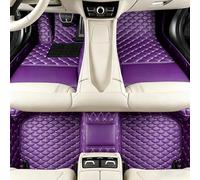 Worth-Mats Custom Car Mats with Text & Image Personalization, Upload Your Own Word/Name/Photo, All-Weather Leather Floor Liners for SUV Sedan Truck(Purple)