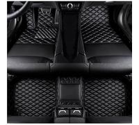 Worth-Mats Personalized Image Printing Car Mats, Add Your Favorite Picture + Custom Text, Luxury Leather Full Set Fit Most Cars SUVs Trucks(Black/Black)