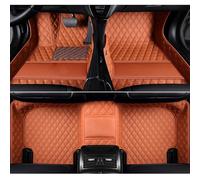 Worth-Mats Personalized Image Printing Car Mats, Add Your Favorite Picture + Custom Text, Luxury Leather Full Set Fit Most Cars SUVs Trucks(Brown)