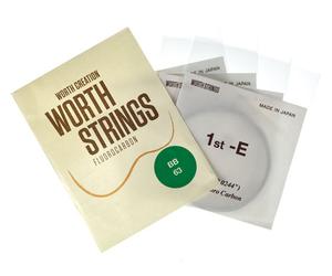 Worth Strings B-B Baritone Ukulele Set