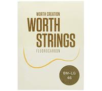 Worth Strings, Low-G ukulele strings, brown fluorocarbon, for concert / soprano ukuleles
