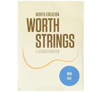 Worth Strings, Ukulele Strings Brown Fluoro Carbon Tenor Ukulele Heavy (0.0224-0.0291-0.0319-0.0260)