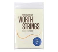 Worth Tenor Ukulele Strings - Low G Ukulele Strings - Clear Fluoro Carbon, Heavy (0.0224 0.0291 - 0.0319 0.0433)