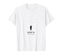 Worth The Search: He Left The 99 to Find Me Shepherd T-Shirt, Men, White, S