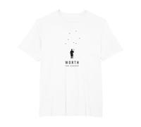Worth The Search: He Left The 99 to Find Me Shepherd T-Shirt, Men's Big and Tall, White, 6X Tall