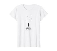 Worth The Search: He Left The 99 to Find Me Shepherd T-Shirt, Women, White, XL