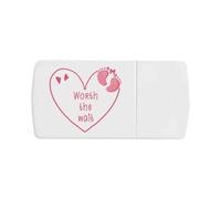 'Worth The Wait Girl' Pill Box with Tablet Splitter (PI00034473)