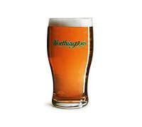 Worthington's Personalised 1 Pint Bitter Beer Glass and Gift Box - Enter Your Own Custom Text