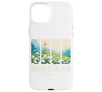 Worthy Is The Lamb Revelation 5 12 Christian Cross Case for iPhone 15 Plus
