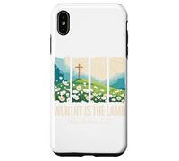 Worthy Is The Lamb Revelation 5 12 Christian Cross Case for iPhone XS Max