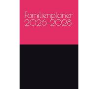 WortKraft ADHS-Familienplaner 2026-2028: 18-Monats-Terminplaner August 2026 bis Januar 2028 | Wochenplan für 5 Familienmitglieder, Monatsübersicht, Habit-Tracker & Farbkodierung | A5 Format