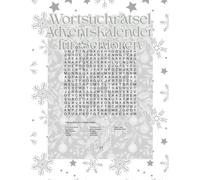 Wortsuchrätsel Adventskalender für Senioren: Der Rätsel Weihnachtskalender für clevere Omas und Opas