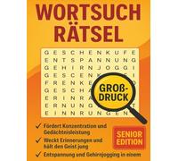 Wortsuchrätsel für Senioren - Große Schrift & Lösungen - Gedächtnistraining mit Spaß: Große Schrift, leichte Lesbarkeit, über 500 Begriffe aus ... Traditionen - Rätselspaß & Gedächtnistraining
