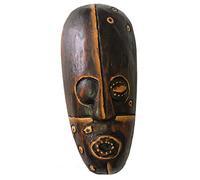 Woru Bali Wooden Wall Mask - 8'' (20 cm), Pirate Motif