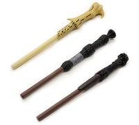 WORUIB 3 Stationery Pens, Set of 3 Resin Writing Pens for School and Office, Unique Wizard-Themed Gifts for Fans and Collectors