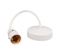 WORUIB Pendant Light Fitting, E27 Ceiling Rose Light Fitting, 90 * 70 * 32mm Bakelite Pendant Holder for Kitchen Island, Living Room, Bedroom, Dining Area Lighting
