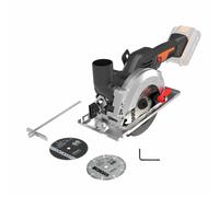 WORX Nitro WX531.9 Cordless Circular Saw 20V - Cuts Wood, Parquet, Metal, Tiles and Plastic - Blade Diameter 120 mm - 41 mm Max - Brushless Motor - Delivered Without Battery or Charger