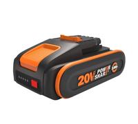 Worx 2.0Ah 20V Battery Charger PowerShare, 360° Cell Protection, LED Display