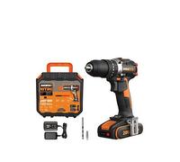 Worx 20V 55Nm Cordless Brushless Nitro Hammer Impact Drill With 2.0Ah Battery, Charger & Case One Colour