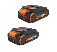 WORX 20V Battery PowerShare Lithium-ION 2.0 Ah 2 pcs, WA3669.2