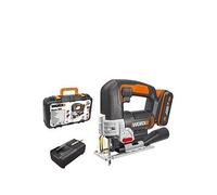 Worx 20V Powershare 24Mm Cordless Jigsaw With X1 2.0Ah Battery, Charger & Case One Colour