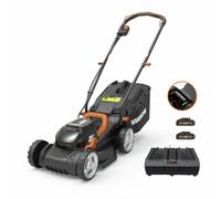 Worx 34cm Cordless Rotary Lawnmower - 40V