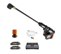 WORX 40V Power Share Hydroshot 2X20V Portable Power Cleaner (Batteries & Charger Included) - WG644 Black/Orange