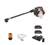 WORX 40V PowerShare Hydroshot, 800 PSI Brushless Portable Power Cleaner, 5-in-1 Nozzle Power Washer, Pressure Washer- WG647