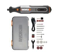 Worx 8V Cordless Rotary Tool WX106, USB Charging, 3.2mm Collet Size, Variable Speed Control, Lightweight and Compact Design, 23pcs Accessories