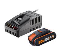 Worx Battery Charging Station for Powershare Batteries/Fast Battery Charger., WA3601 40W, 20V