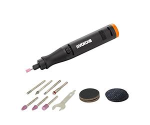 WORX Battery Multifunction Tool 18 V (20 V Max) WX739.9, Brushless Motor, MakerX Rotary Tool for Grinding, Polishing, Cutting Drilling, Powershare (Hub, Battery, Charger Sold Separately)