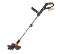 Worx BL Cordless Grass Trimmer, 20V 33cm, Battery & Charger, Push Feed & Edging