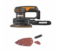 WORX WX822.9 20V Cordless Detail Sander Tool Only | 20V detail sander; tool only - battery & charger sold separately