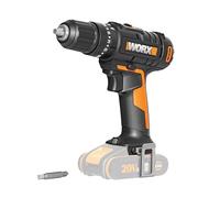 WORX - Cordless Impact Drill 20V - 50Nm - φ13mm - WX370.9 (Delivered Without Battery or Charger, with Double end)