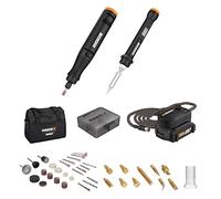 Worx MAKERX WX988L 2pc Crafting Tool Combo Kit - Rotary Tool + Wood & Metal Crafter
