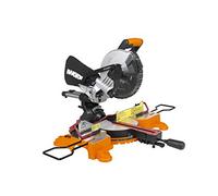 WORX Nitro 18V(20V MAX) 216mm Cordless Sliding Miter Saw, PowerShare, 0-45°, with Wood Cutting Blade, WX845.9 - (Tool only - Battery & Charger Sold Separately)