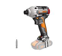 WORX Nitro 18V (20V MAX) Brushless Impact Driver WX261.9, 260Nm, PowerShare, 3 Speed, MAX 3000rpm, LED Light, Compact, Without Battery and Charger