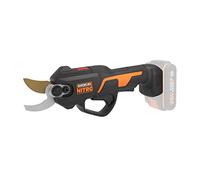 WORX Nitro 18V (20V Max) Electric Cordless Pruning Shears, PowerShare, Brushless, 25mm Cut Capacity, Orchard and Garden, Tool only, WG330E.9
