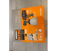 Worx Nitro 20v Cordless Paint Sprayer 20V 1000ml BODY ONLY