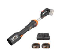 WORX NITRO 36V(40V MAX) Cordless Leaf Blower WG585E Brushless Blower, 3 Speeds + Turbo Mode, 266km/h Air Speed