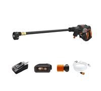 Worx Nitro Hydroshot 20V 710PSI Light-Duty Electric Pressure Washer with Brushless Motor Cordless, Lightweight, 5-in-1 Portable Power Cleaner, Power Share Compatible - Battery & Charger Included