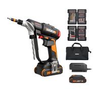 WORX Nitro SwitchDriver 2.0 20V with 85-Piece Accessory Kit, 2-in-1 Brushless Cordless Screwdriver, 1/4" Rotary Dual Drill Set, WX177L.2 (Battery and